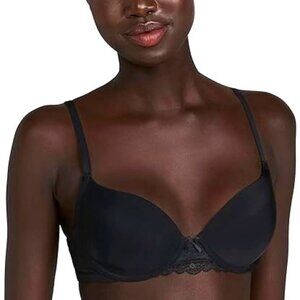 SKARLETT BLUE MINX BLACK LACE CONVERTIBLE BRA SIZE 30DDD NWT